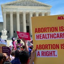 Abortion is healthcare abortion is a right sign