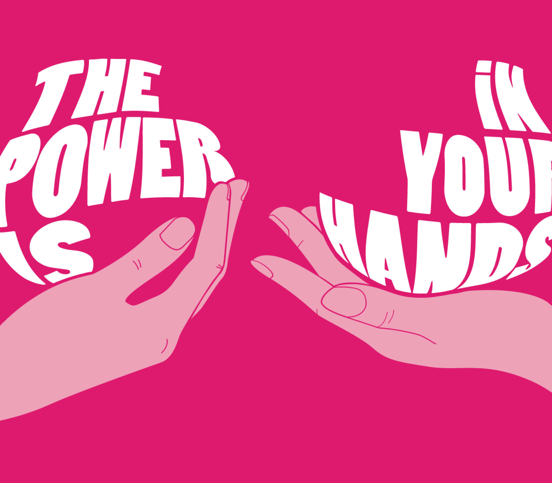 The Power is in Your Hands Illustration