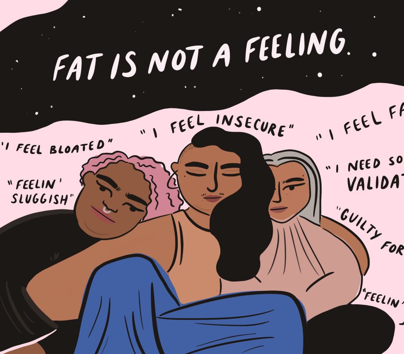 Fat is not a feeling